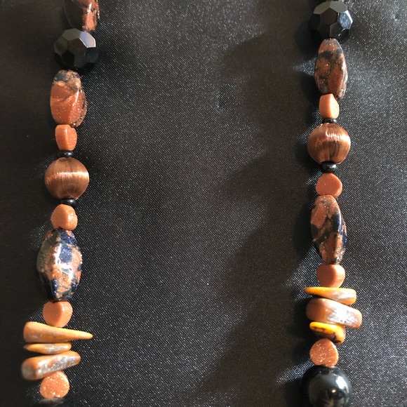 HANDMADE ONE OF A KIND 28.5” NECKLACE - Picture 3 of 8